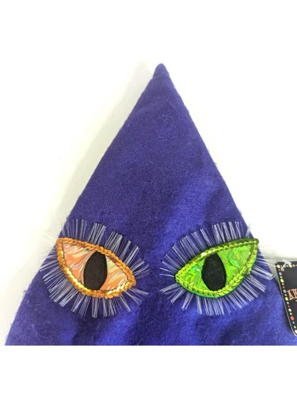 Russ Halloween Purple Monster Witch Hat Big Eyes Kids Costume NWT 2019